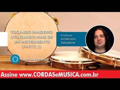 percussao tocando pandeiro utili