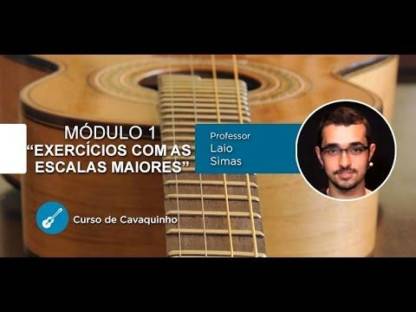 cavaquinho exercicios com as esc